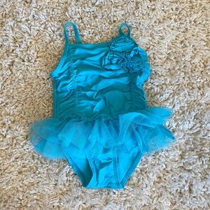 Koala Baby 9 month Blue Ruffle Swimsuit